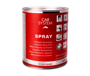 картинка Шпатлевка 2К полиэфирная напыляемая "Spray" серая (1,5кг) + отвердитель от магазина